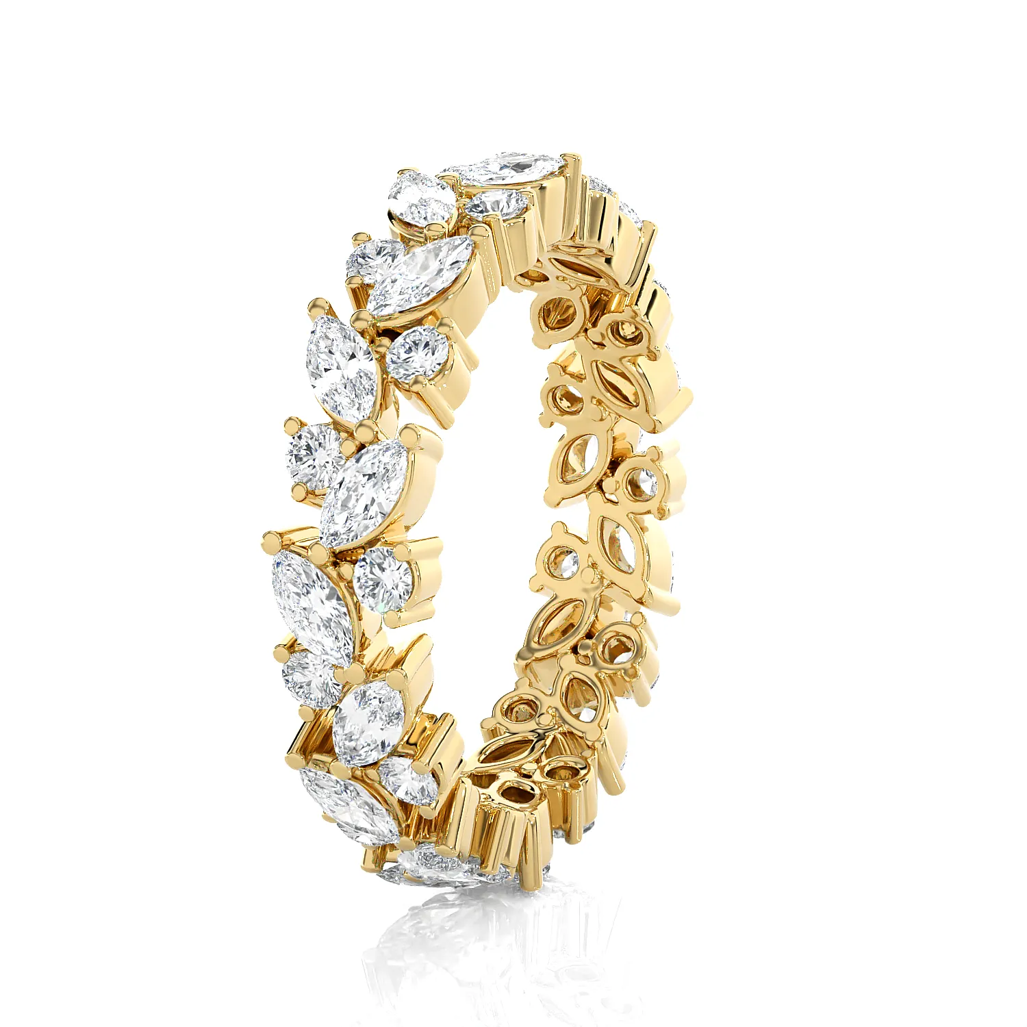 2 5/8 ctw Marquise Lab Grown Diamond Eternity Band
