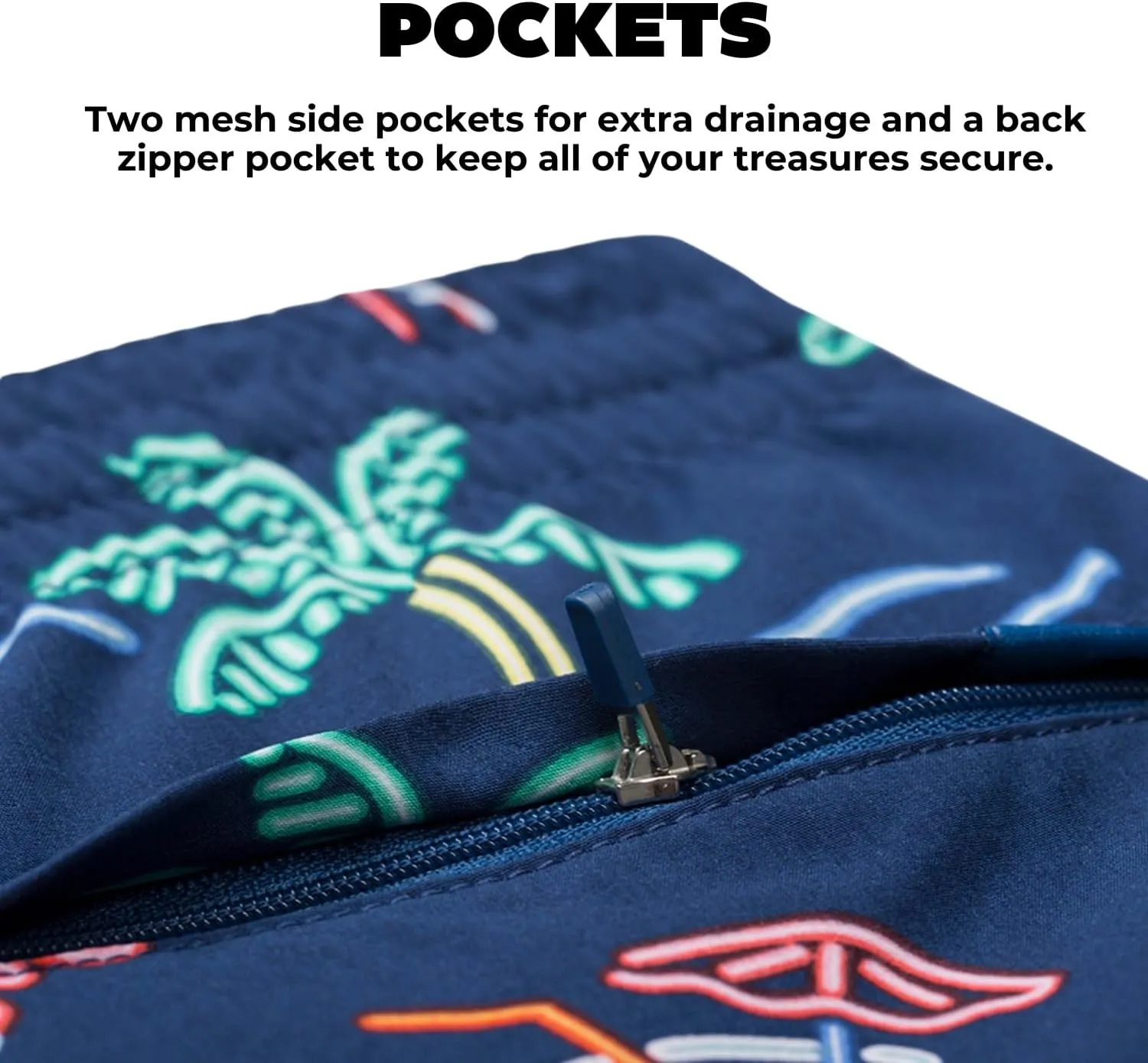Chubbies Mens Swim Trunks ?C Mens Swim Shorts with 4-Way Stretch, 7?? Beach Shorts with Elastic Waist, Mesh Lining, UPF 50 