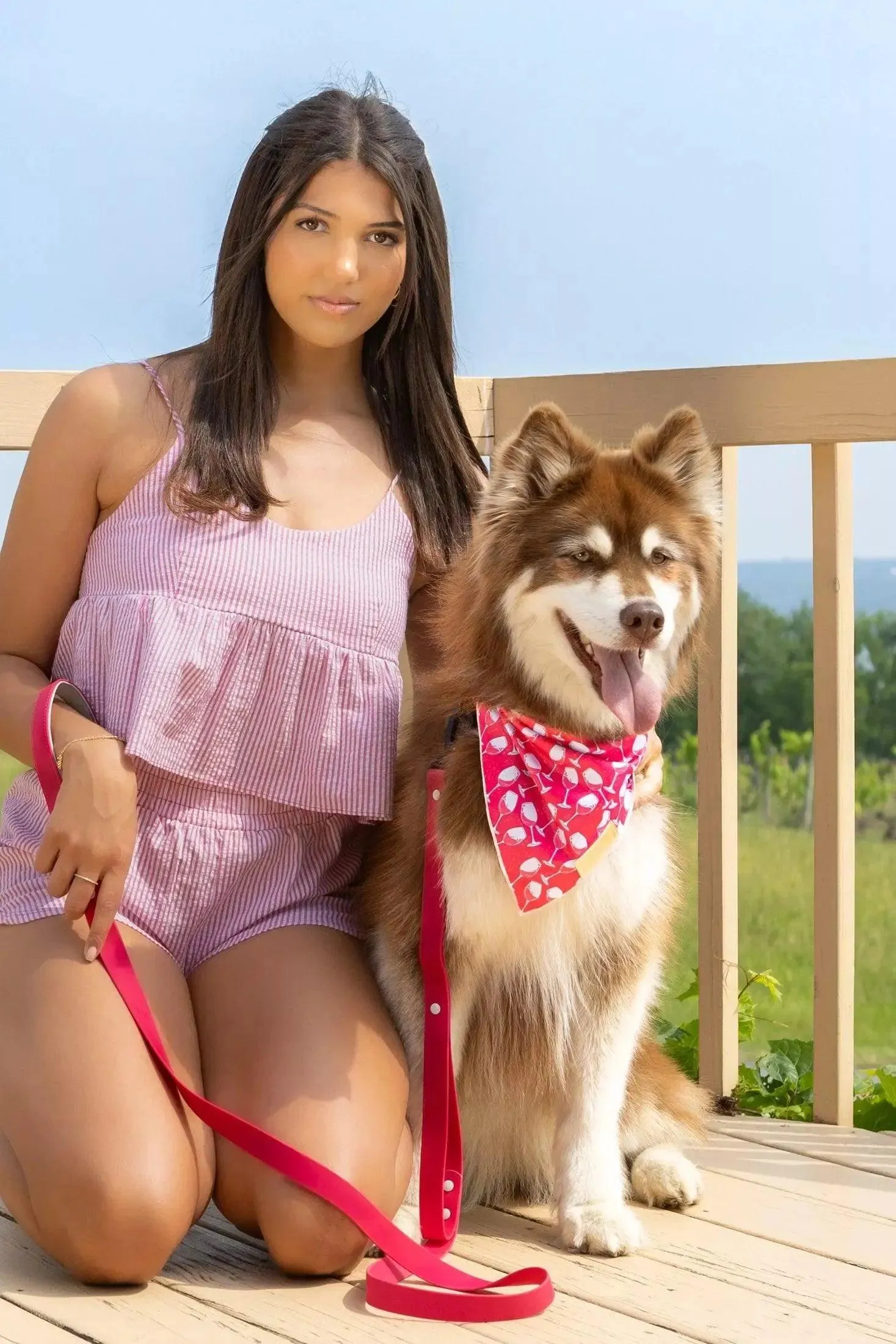 Crop Top w/ Ruffles & Matching Shorts Set