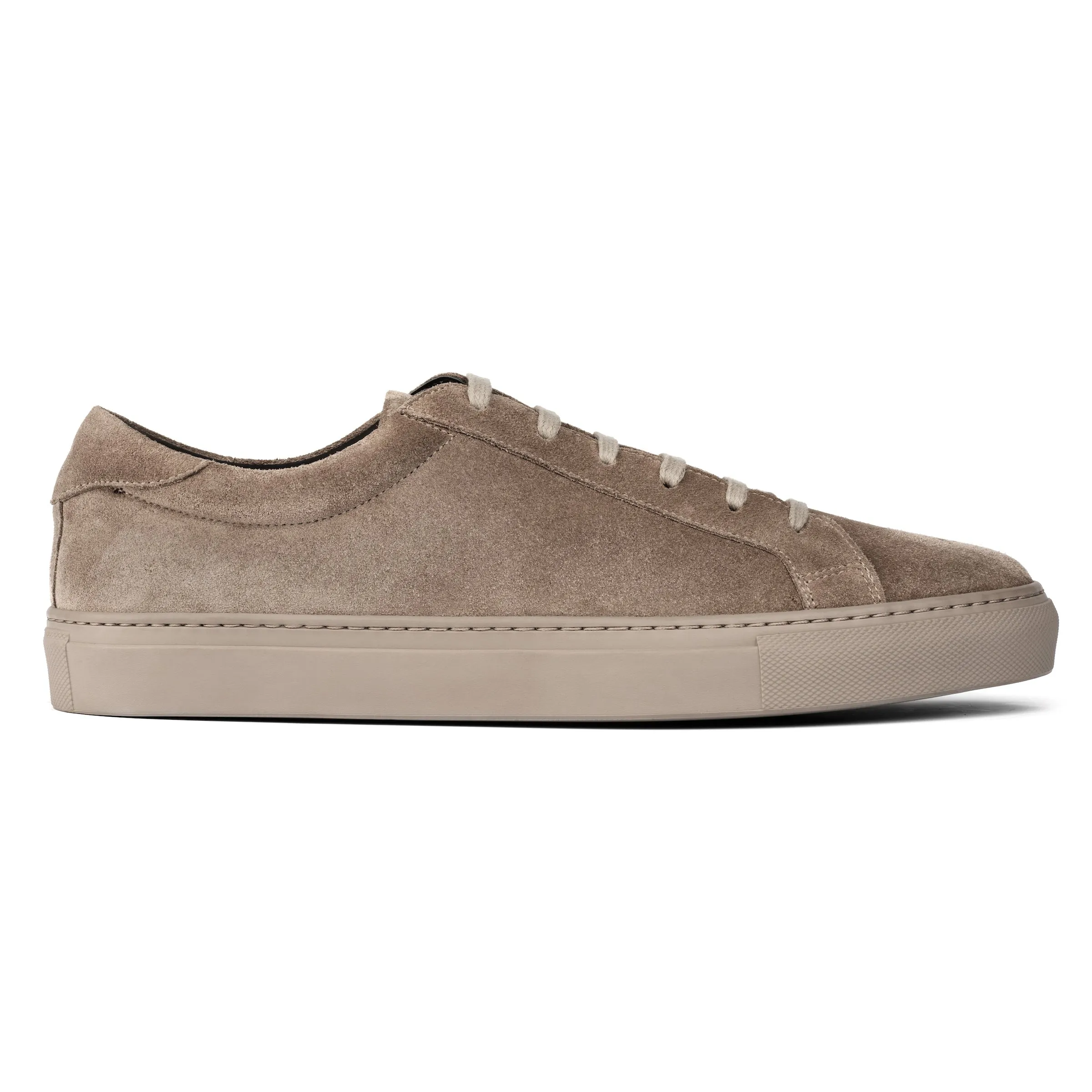 Fleetwood Taupe Suede Tonal Sneaker