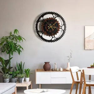 Gears of Time: Chic Wall Clock for the Modern Home