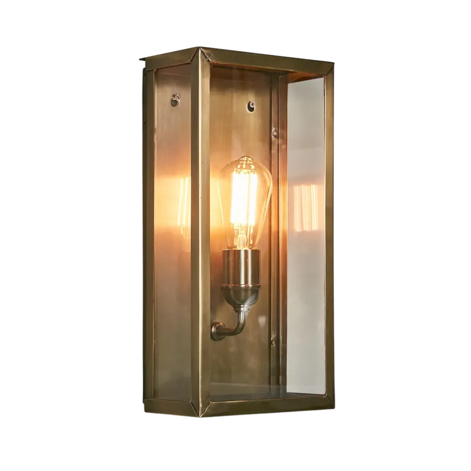 Goodman Outdoor Wall Light Ant Brass (SKU ELPIM51693AB)