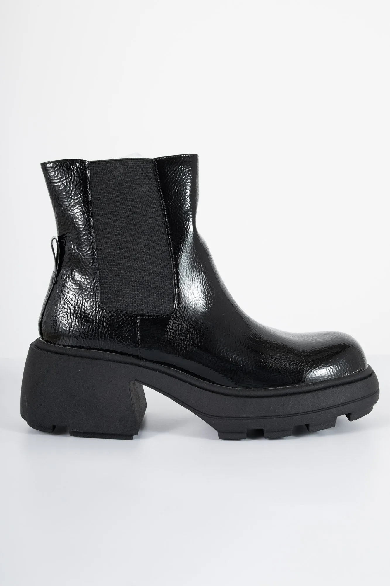 Heartbreak High Ankle Boots in Black