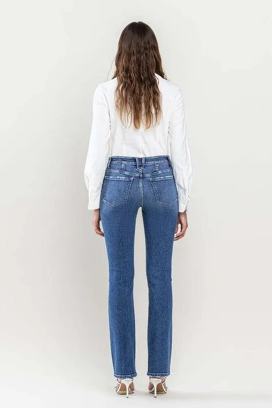 Jacqueline Low Rise Slim Bootcut Jeans