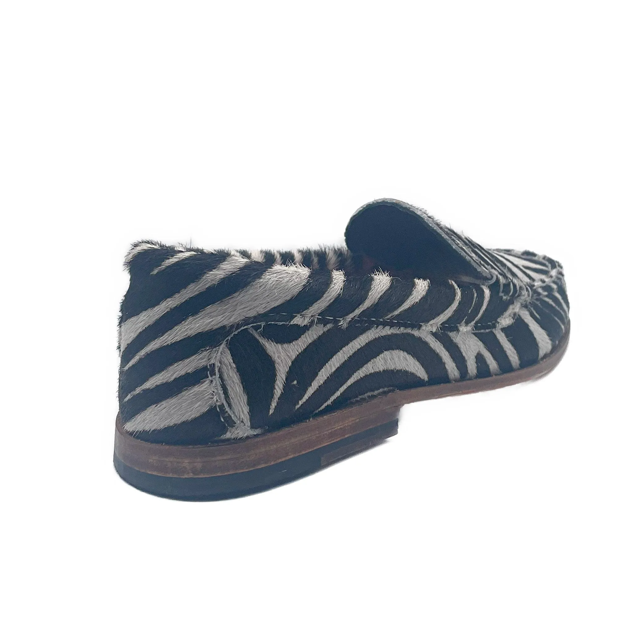 KKB Penny Loafer:  Zebra Print