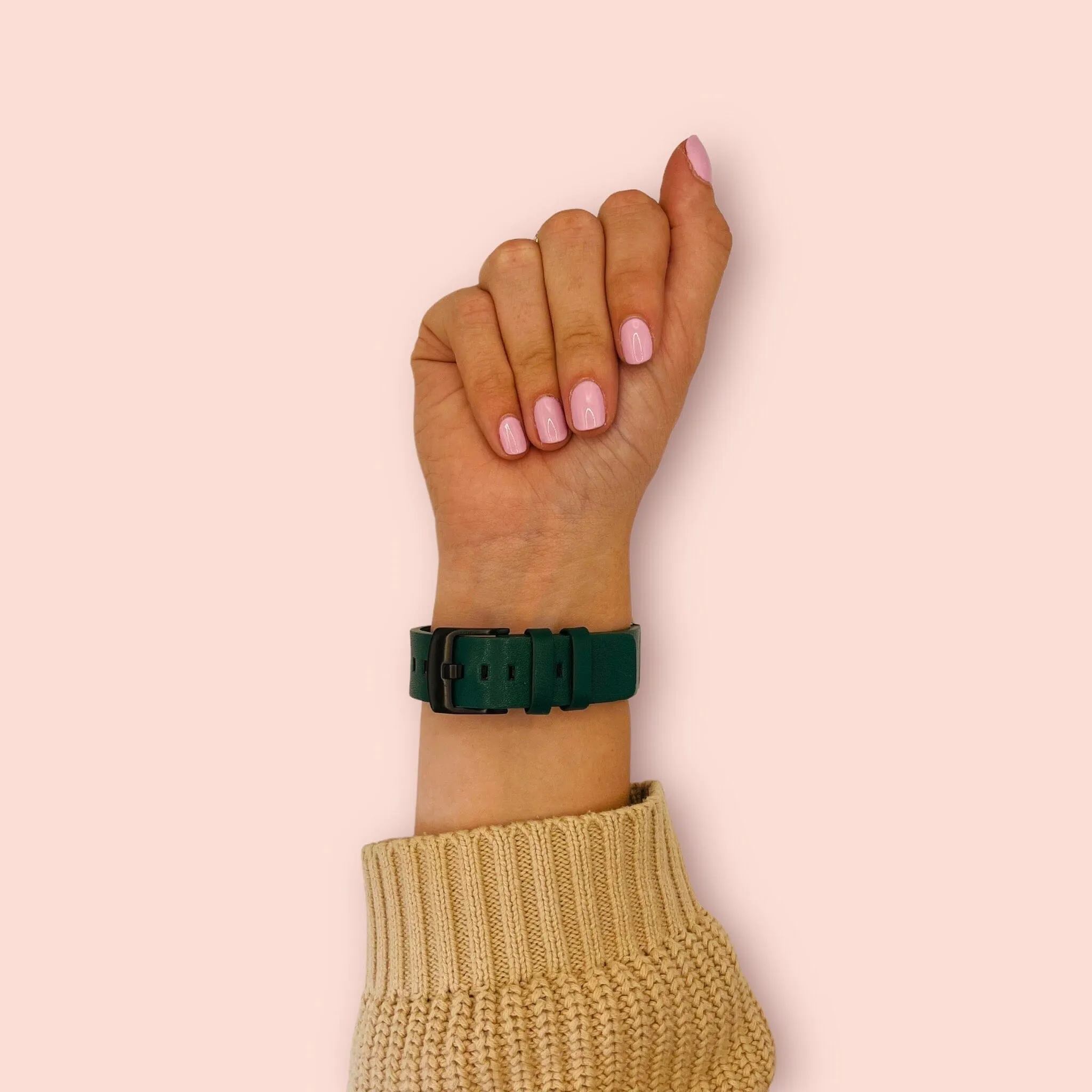 Leather Straps Compatible with the Fossil Hybrid Range