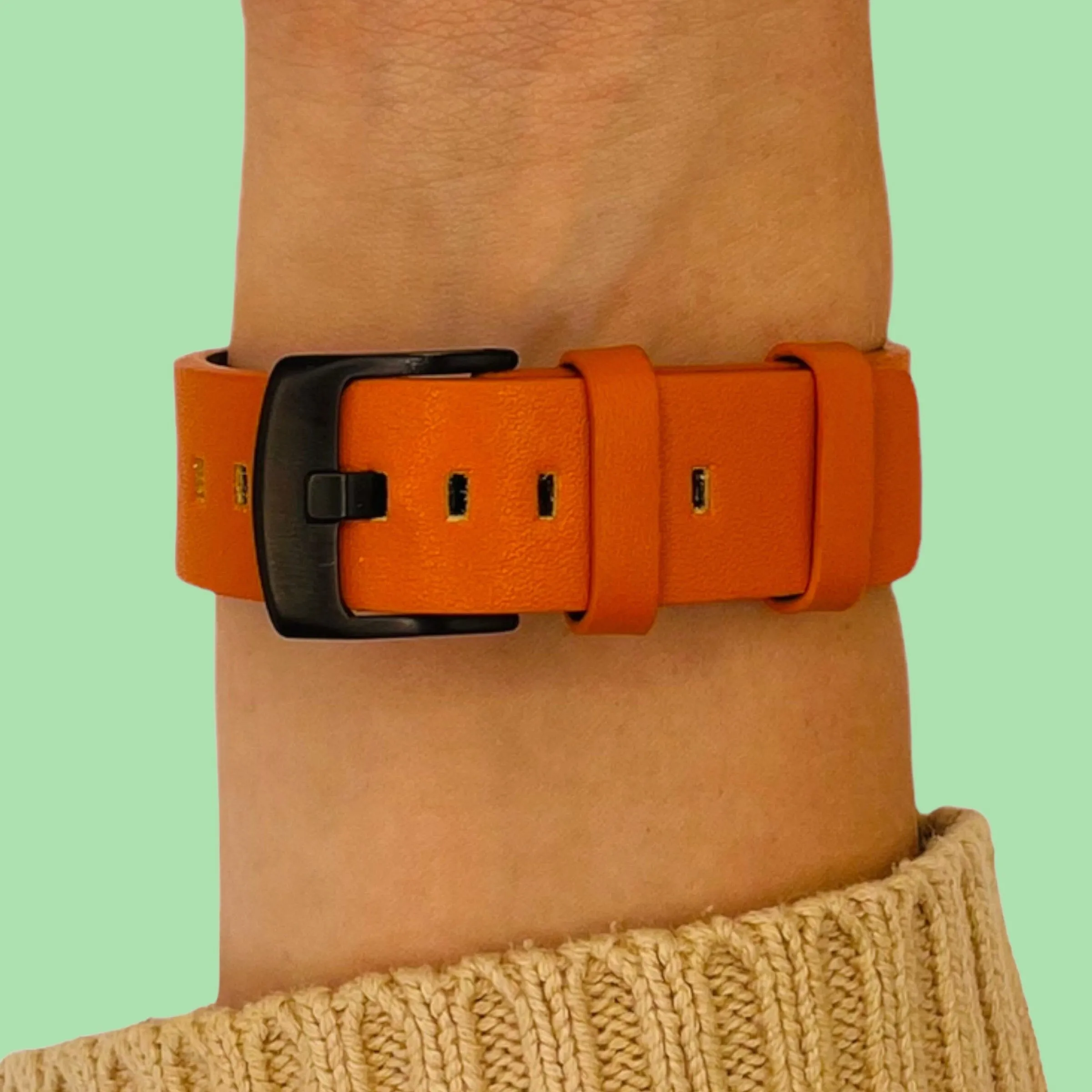 Leather Straps Compatible with the Garmin Vivoactive 4