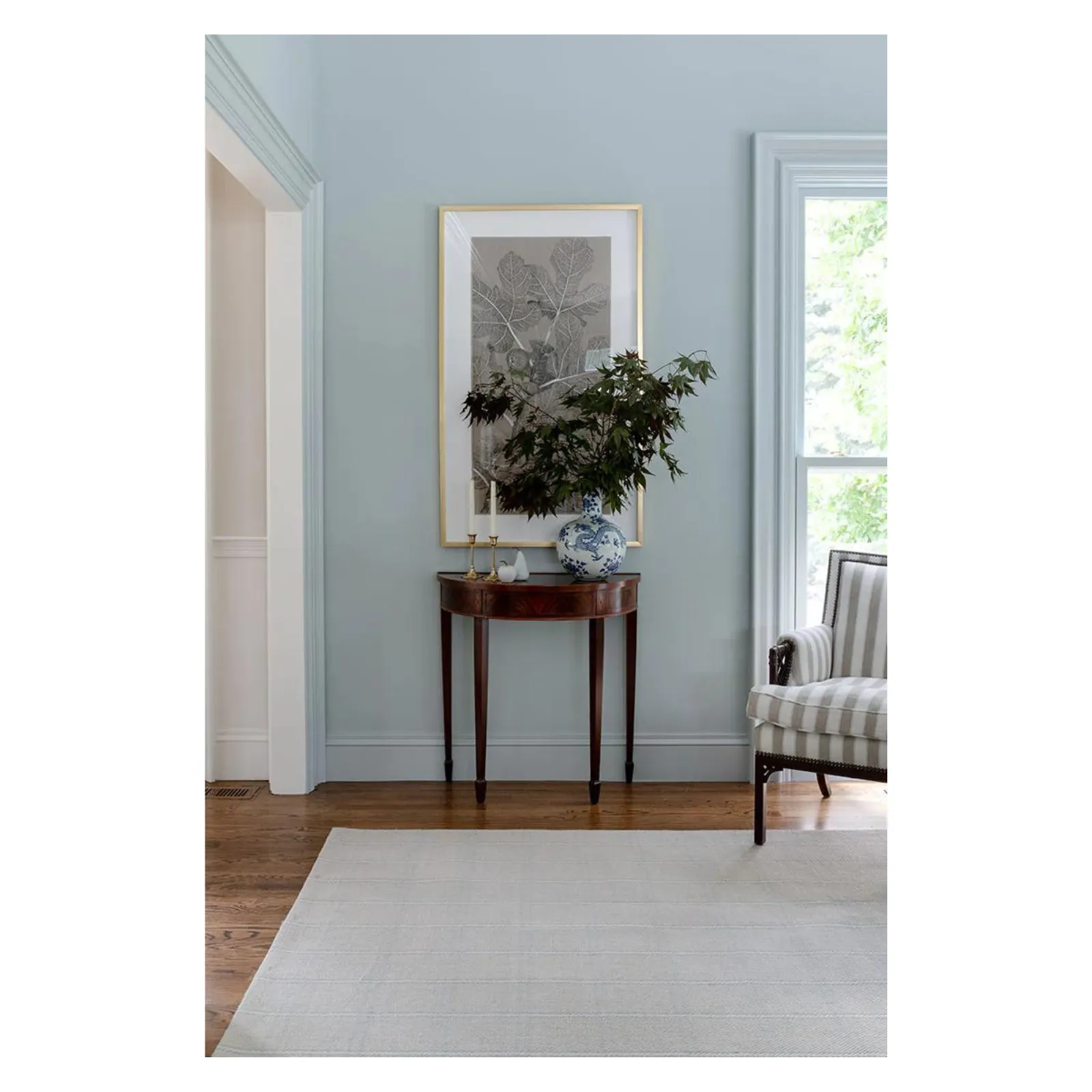 Marlby Plaid Beige Rug