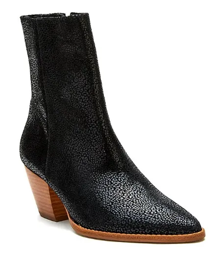 Matisse Caty Ankle Boot - Black Mini Leopard
