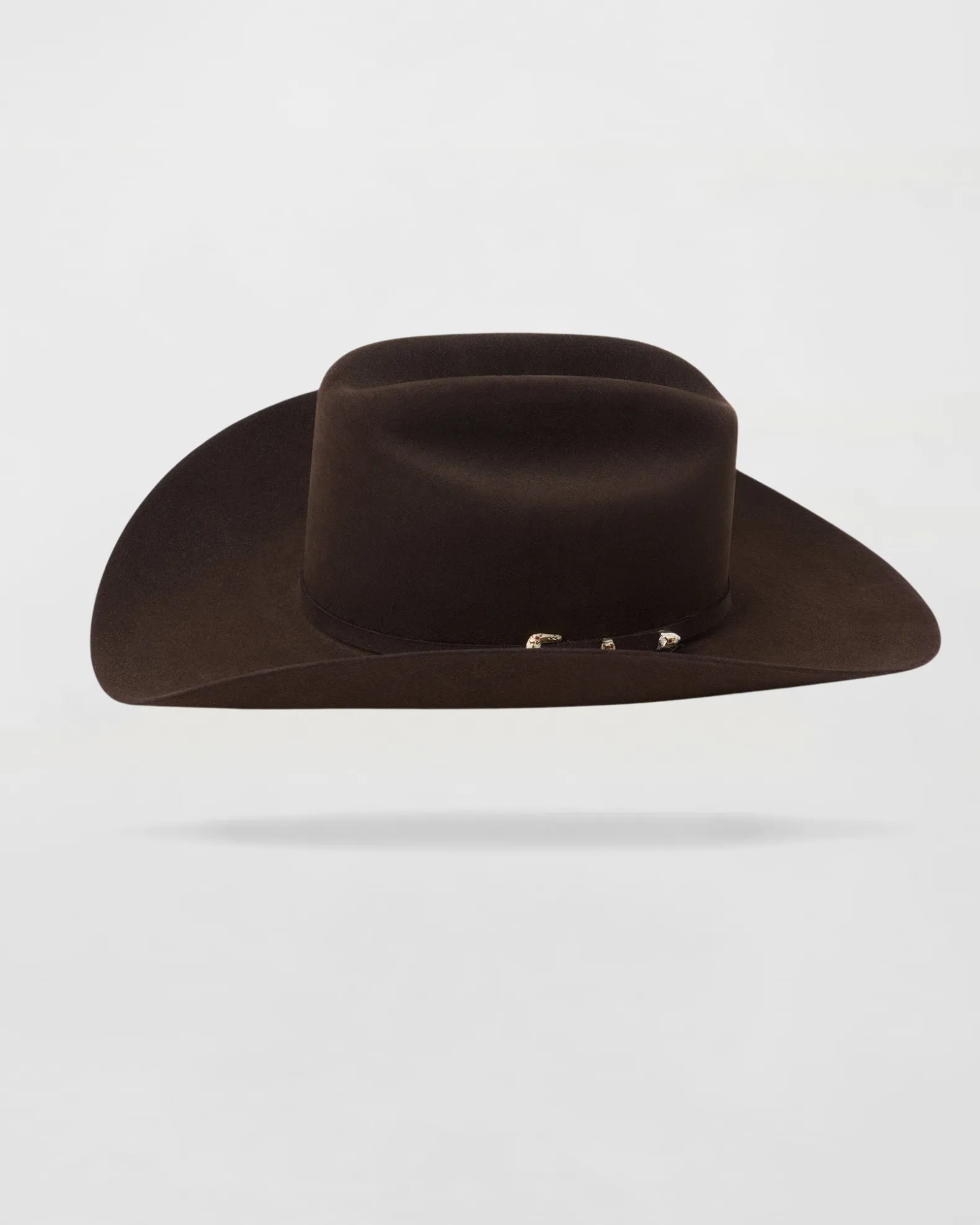 Maverick Range Felt Outdoor Cowboy Hat in Grey