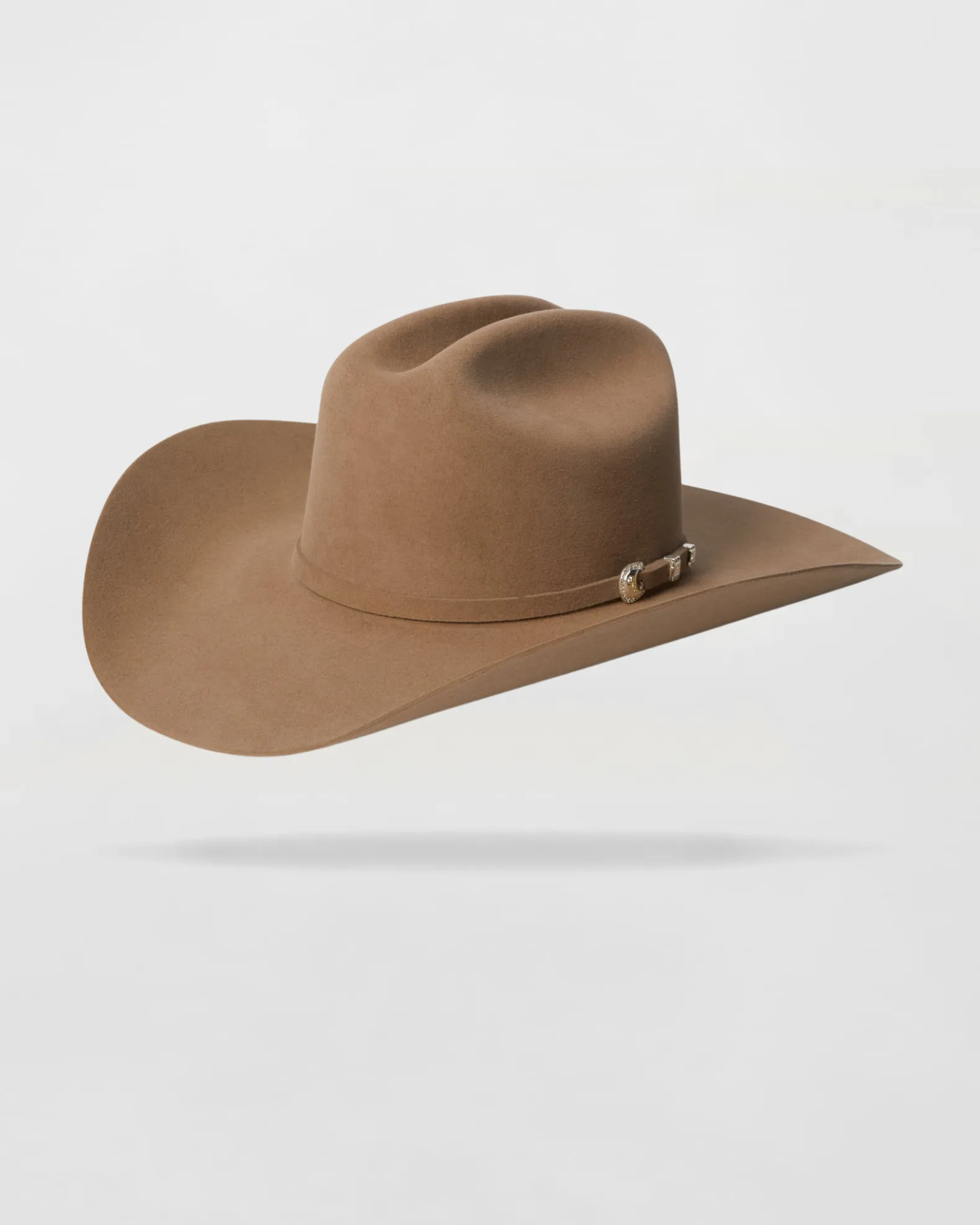 Maverick Range Felt Outdoor Cowboy Hat in Grey