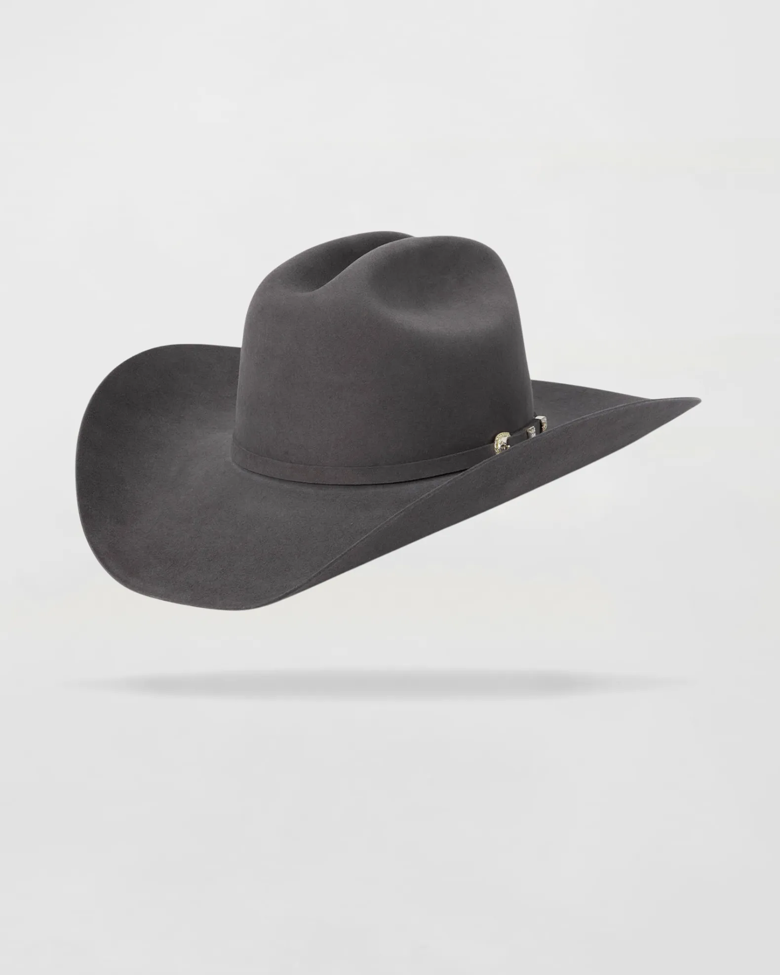 Maverick Range Felt Outdoor Cowboy Hat in Grey