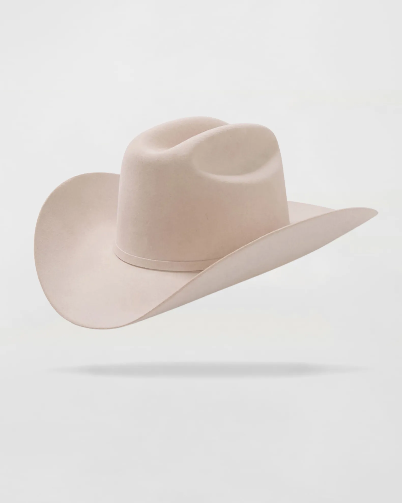 Maverick Range Felt Outdoor Cowboy Hat in Grey