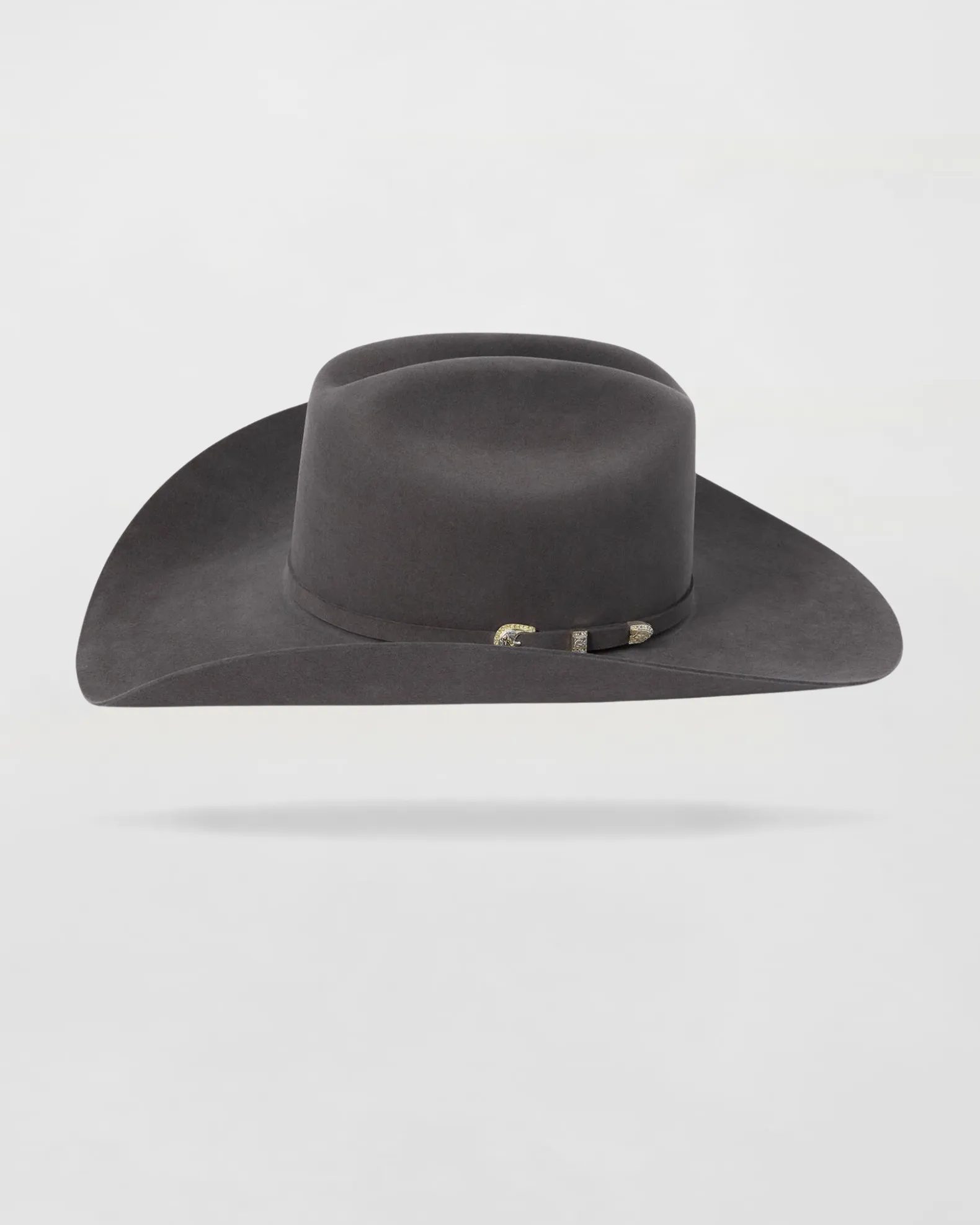 Maverick Range Felt Outdoor Cowboy Hat in Grey