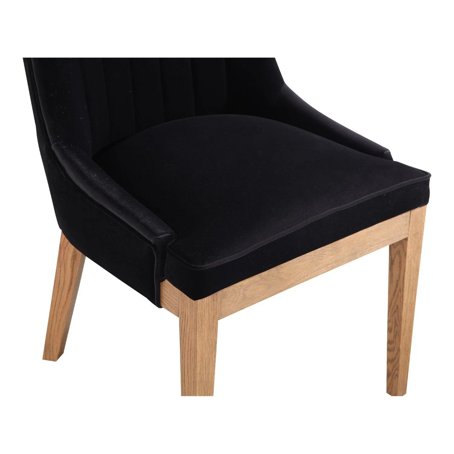 Mia Dining Chair Black-Set Of Two