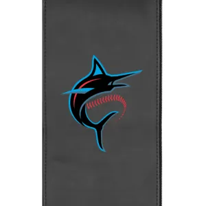 Miami Marlins Alternate Logo Panel For Xpression Gaming Chair Only