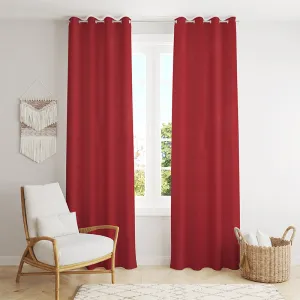 Nisha Blackout Curtain - Maroon