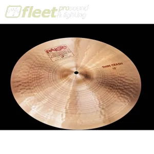 Paiste 1061218 2002 18" Thin Crash