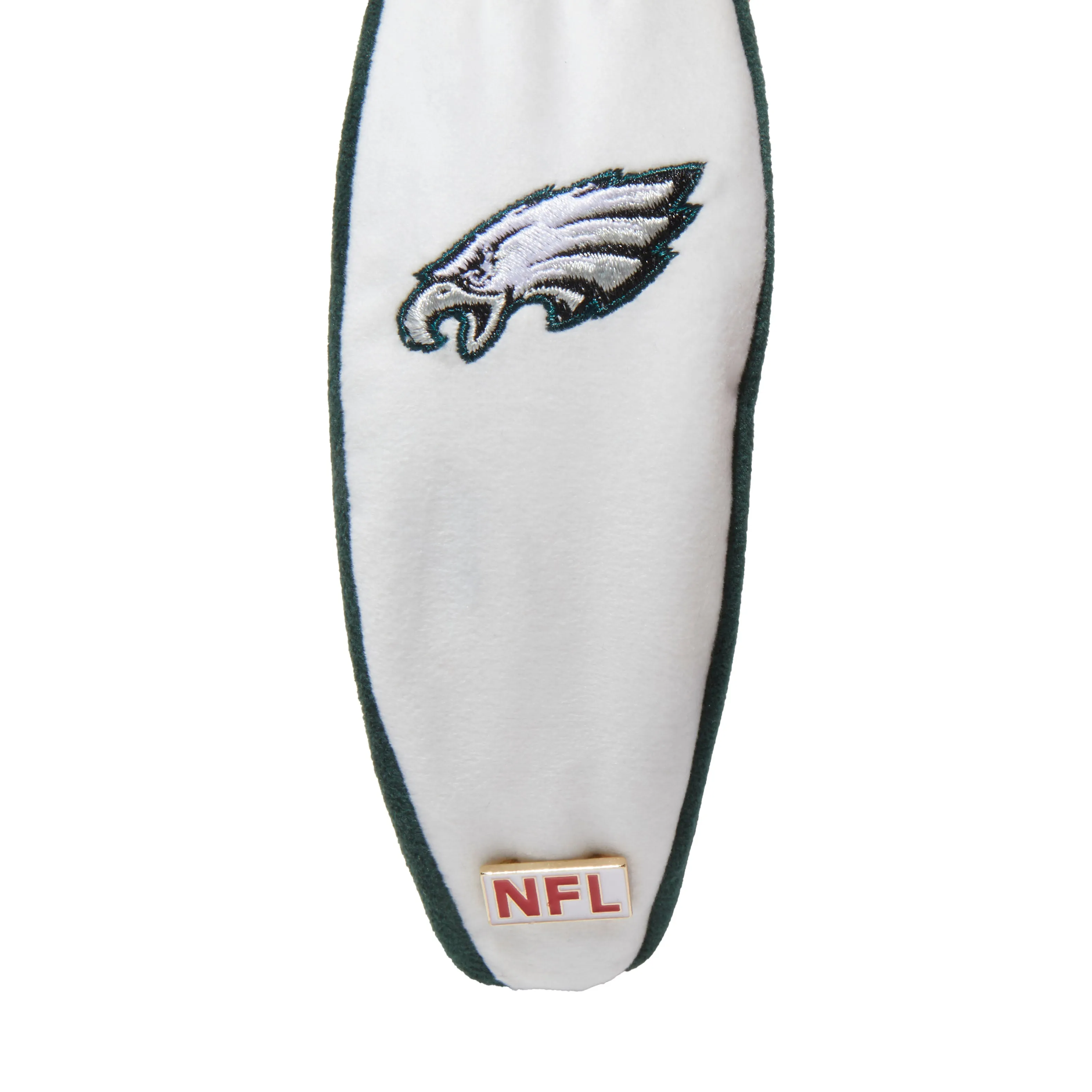 PHILADELPHIA EAGLES LELE SADOUGHI X NFL IVORY EMBROIDERED KNOTTED HEADBAND