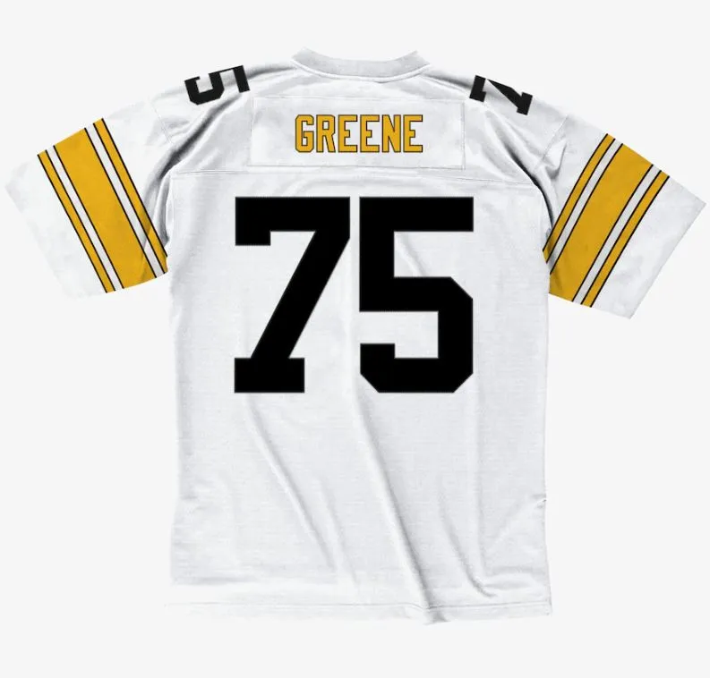 Pittsburgh Steelers Joe Greene White 1976 Legacy Player Jersey