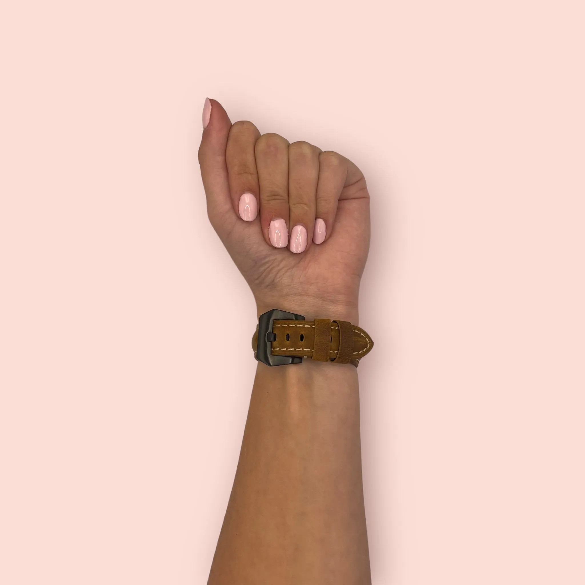 Retro Leather Straps Compatible with the Ryze Evo Smart Watch