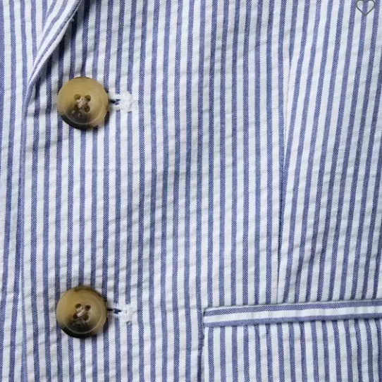 Seersucker Blazer