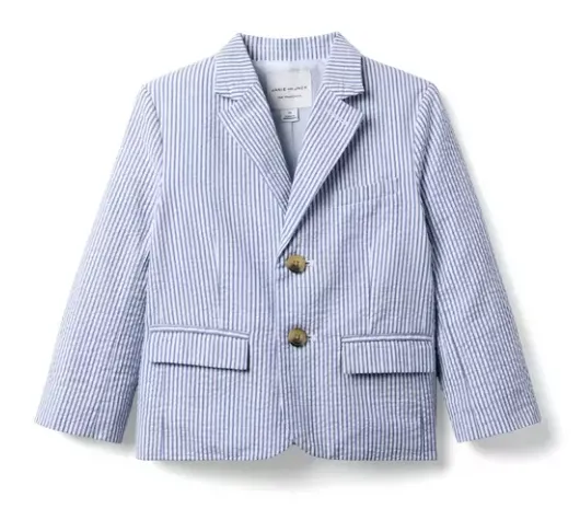 Seersucker Blazer