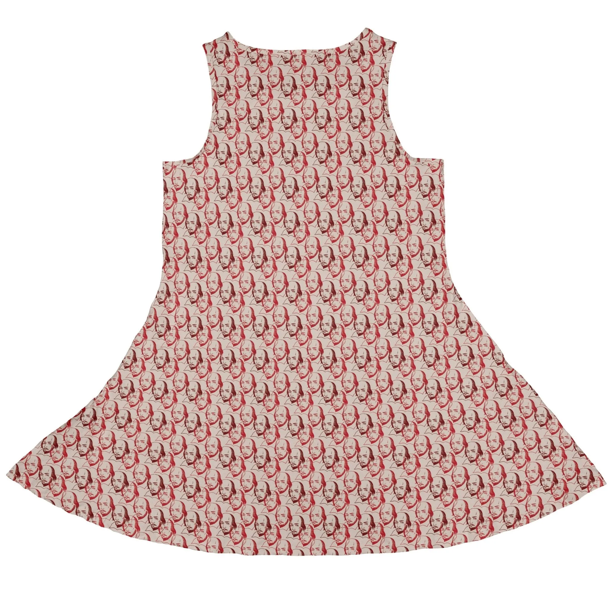 Shakespeare Red Macbeth Dress