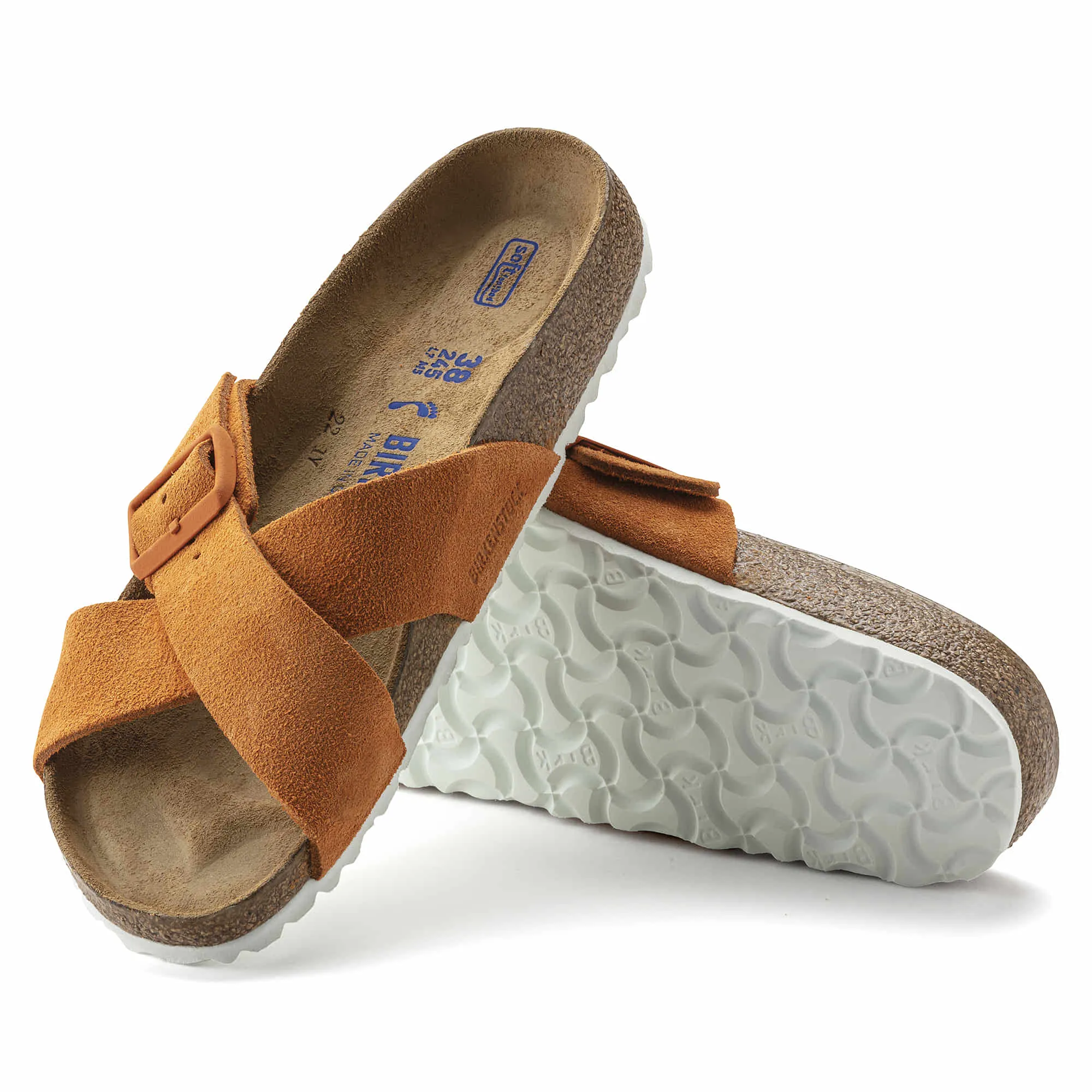 Siena Soft Footbed Suede Leather
