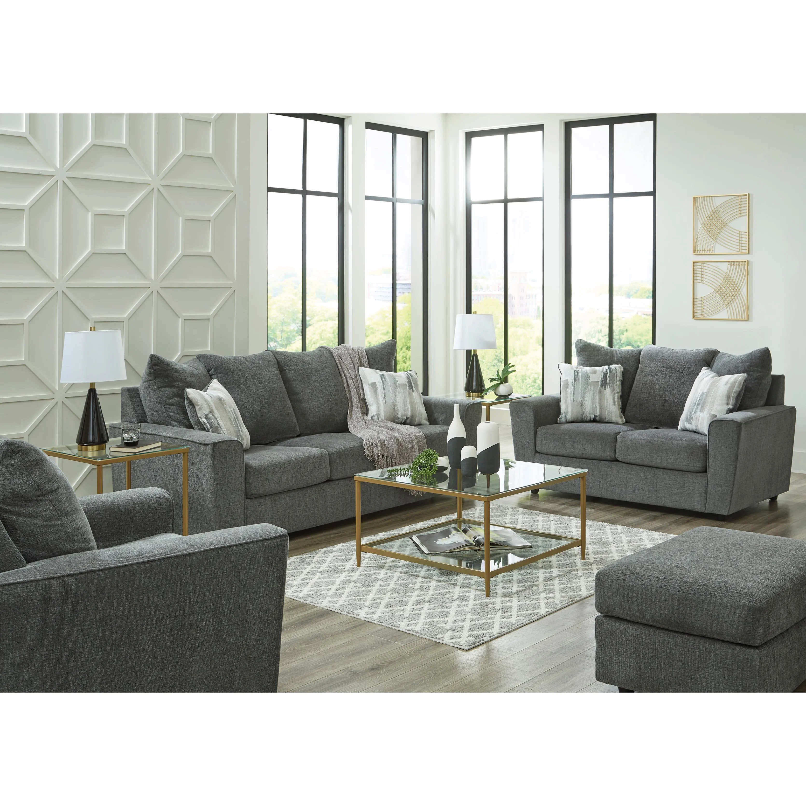 Signature Design by Ashley Stairatt Stationary Fabric Chair 2850220
