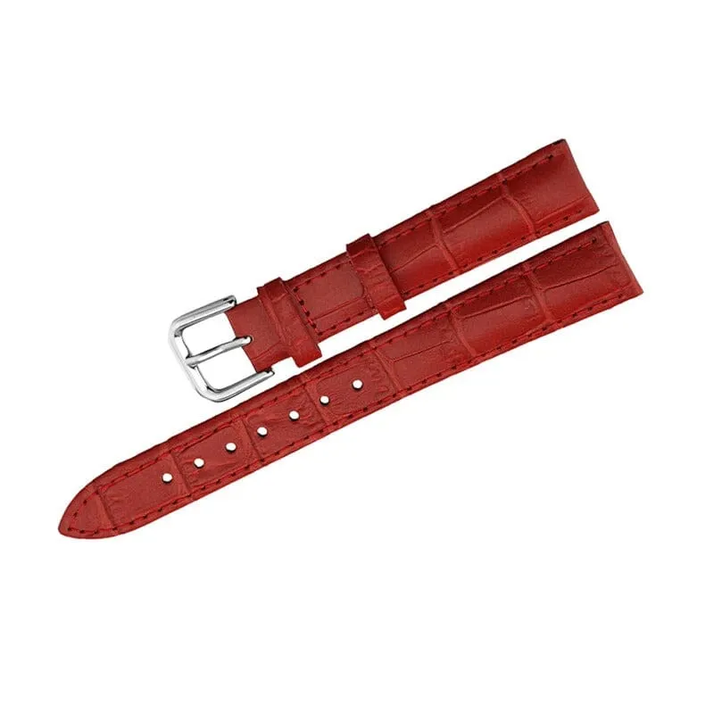 Snakeskin Leather Watch Straps Compatible with the Withings ScanWatch Horizon
