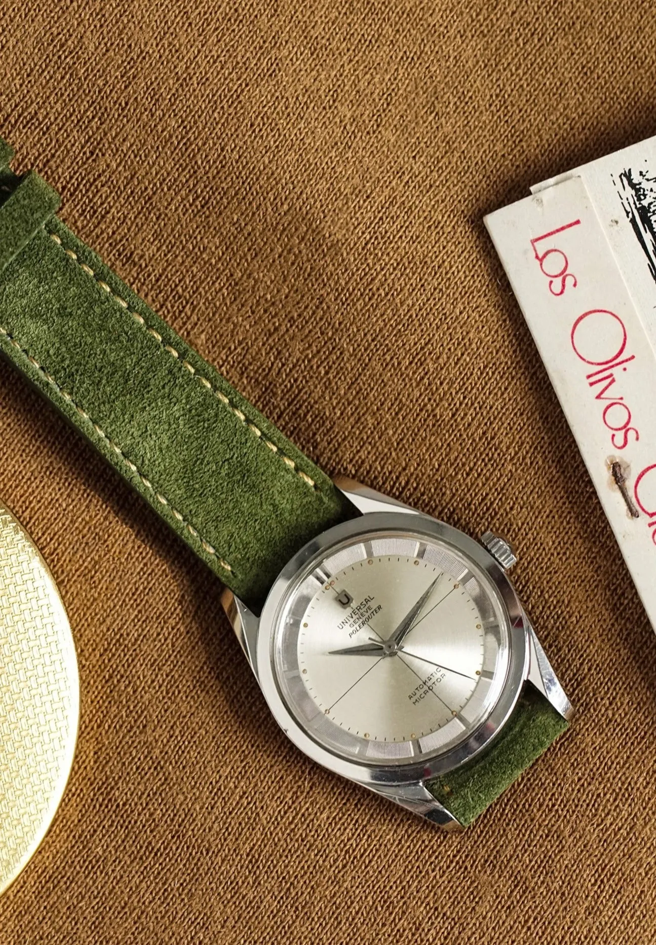 Suede Watch Strap - Swedish Moss
