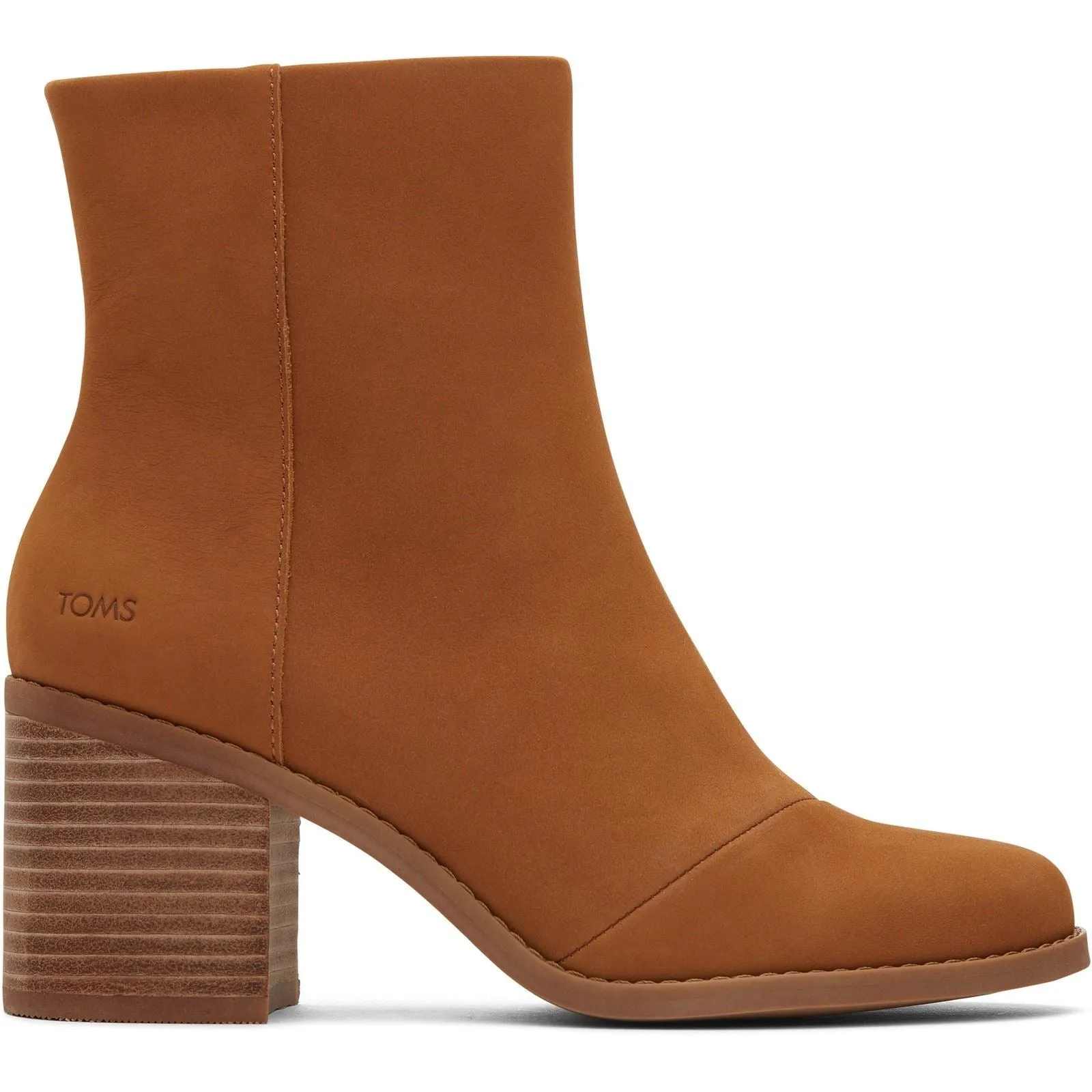 TOMS Evelyn Leather Women's Tan Boots