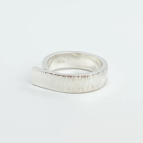 Ultra Modern Traditional Sterling Ring Band Collection (multiple styles)
