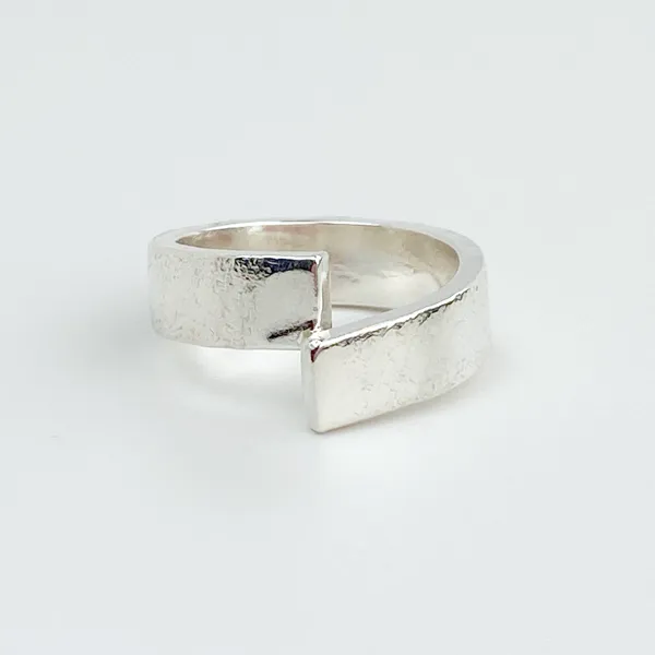 Ultra Modern Traditional Sterling Ring Band Collection (multiple styles)