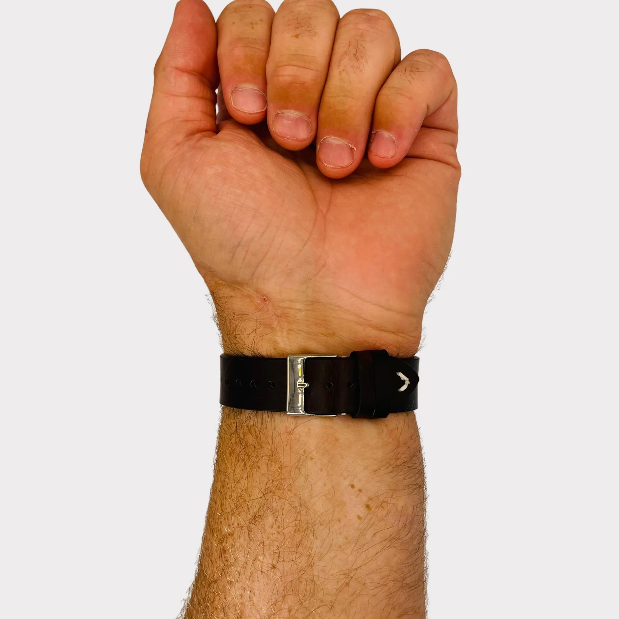 Vintage Oiled Leather Watch Straps Compatible with the Fitbit Charge 6