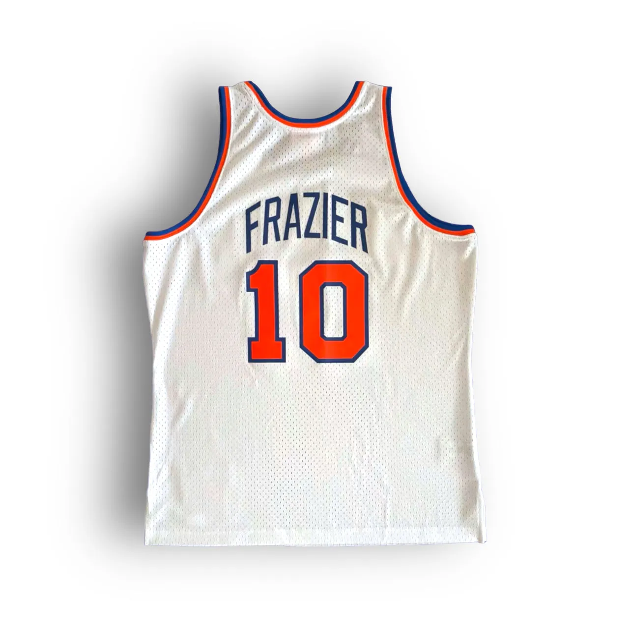 Walt Frazier 1969-1970 New York Knicks Home Mitchell & Ness Swingman Jersey - White