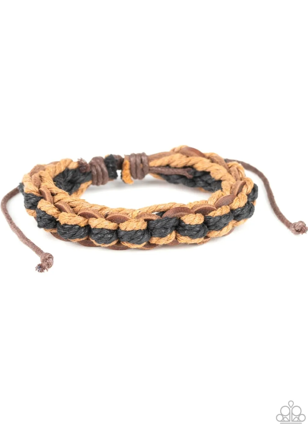 WEAVE It To Me - Brown - Paparazzi Accessories