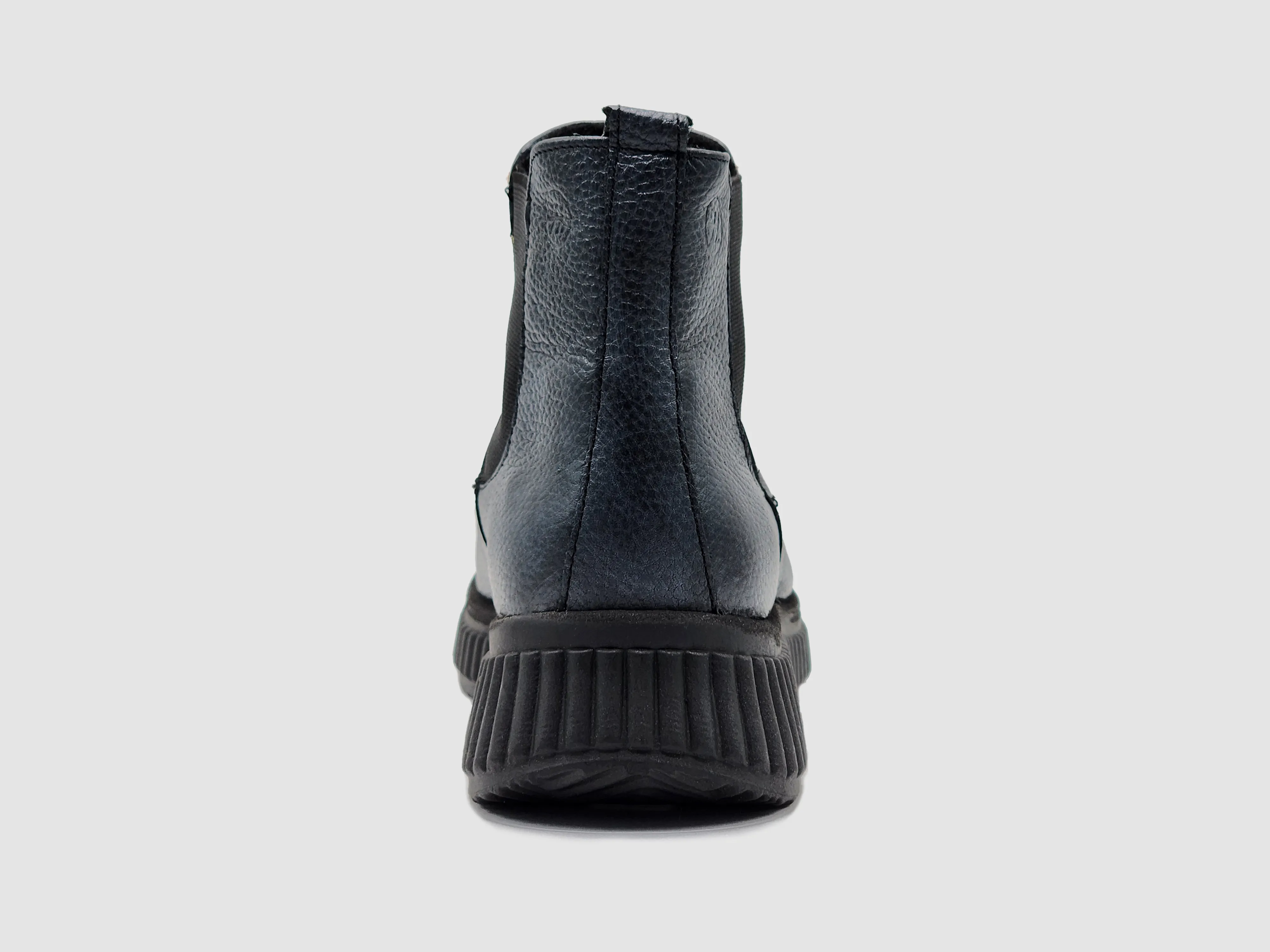 Women's Helios Leda Wool-Lined Leather Boots - Navy Blue